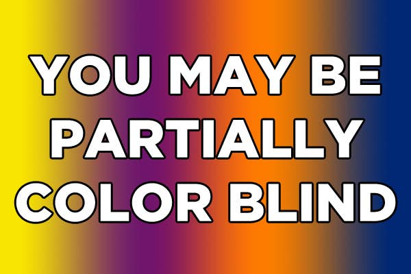 What is the hardest color to see?