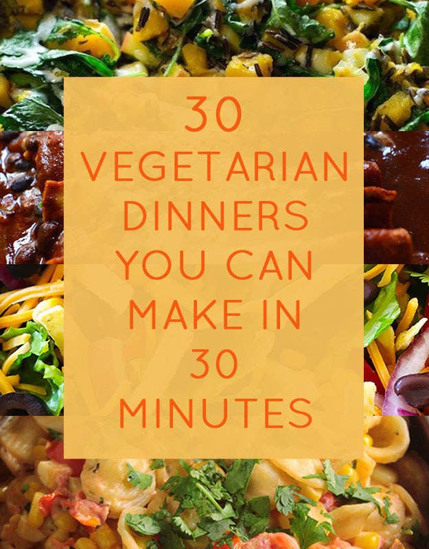30 Quick Dinners With No Meat 30 Quick Dinners With No Meat