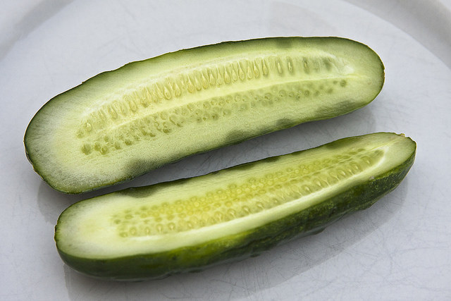 Why they fit the bill: Hear us out: Nobody can deny that pickles are good. Not only do they taste great, but they're big enough to satisfy you, and they're not totally bad for you. Also, you can buy them in individual bags at gas stations, sooo...