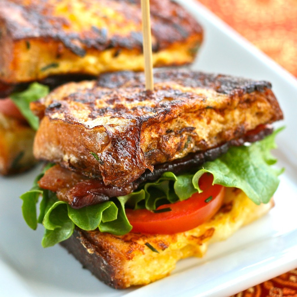 Savory French Toast BLTs