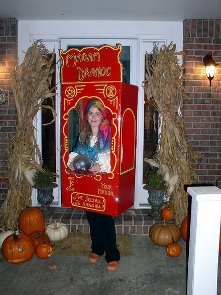 The box is just an added bonus to the magic of this costume.