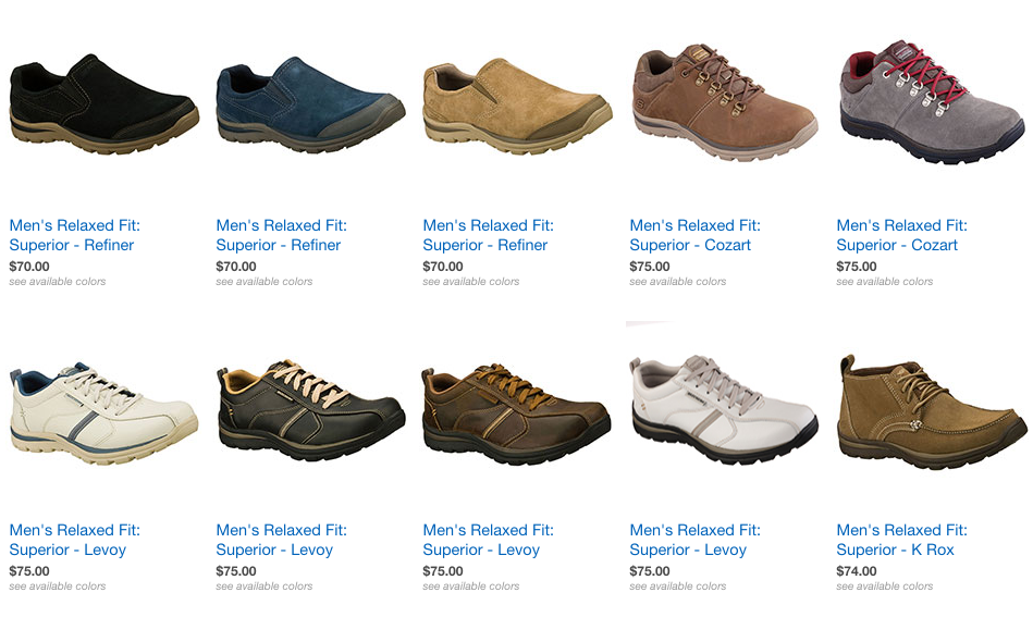 skechers relaxed fit mens 2014