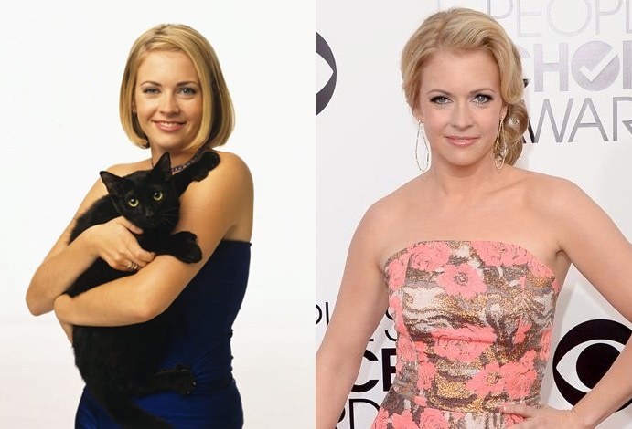Luckily for the viewers, carrying her own TV show didn't give the teen witch any early wrinkles. Surrounded by friends and family (not to mention a talking cat to keep her company on the quiet nights in) Sabrina was the epitome of the good witch - young, blond and able to avoid traffic on her own flying broomstick.