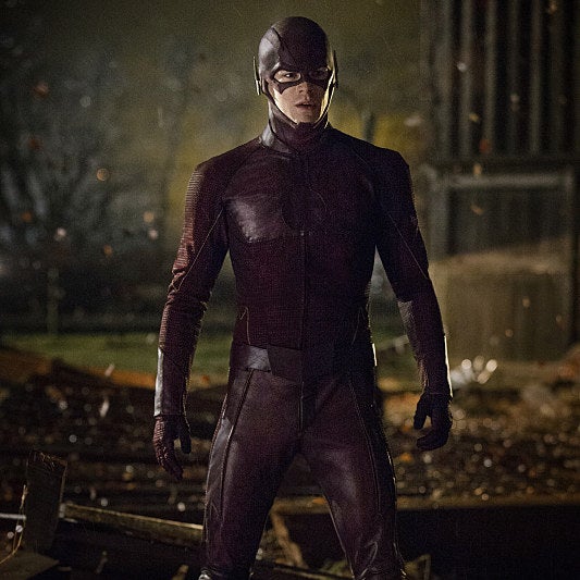 Grant Gustin, star of The CW&#x27;s The Flash.