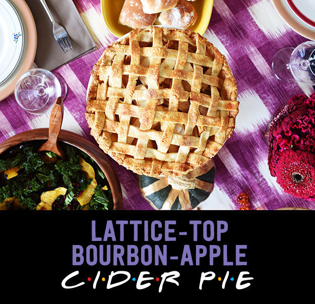 Lattice-Top Bourbon Apple Cider Pie | Thanksgiving Dessert Recipes | Decadent Cakes, Pies, And Pastries