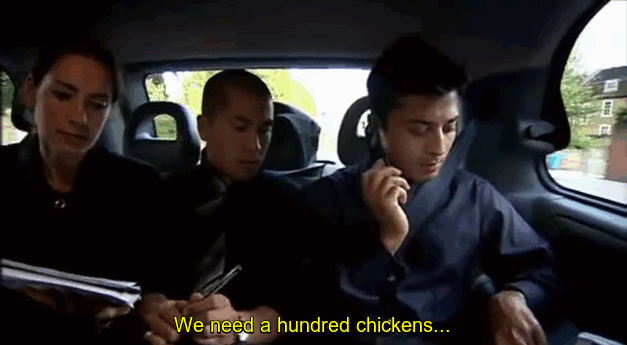 In his audition, 'business bad boy' Syed said: "a £100,000 salary is not enough but it's a good place to start." He's presumably still waiting for the phone to ring after bungling a catering task by blowing the meat budget. He was making 100 tikka pizzas and seemed to think each one needed to be topped with a whole chicken.