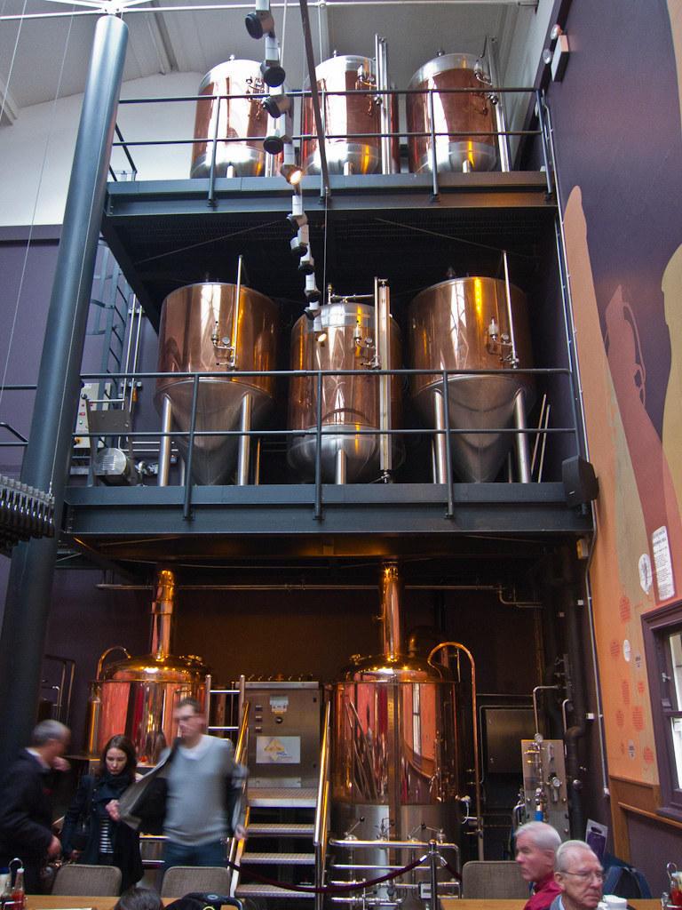 The Meantime Brewery tours run Thursday through Sunday, so you can find out how they make the brilliant beer you're about to drink. Not only will you see how the brewery works, you can also touch and taste the ingredients they use. If it's a sunny day, you can sit out in the beer garden afterwards, and if it's cold out, you can sit inside with a pie when their main hall with its dramatic copper beer tuns turn into a restaurant.