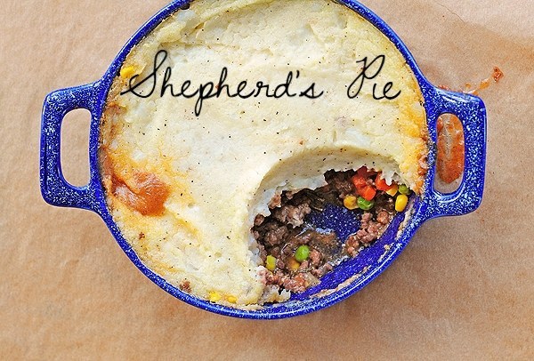 Hearty shepherd&#39;s pie.