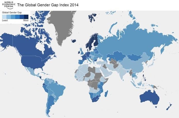 Global gender gap report 2014 india rank