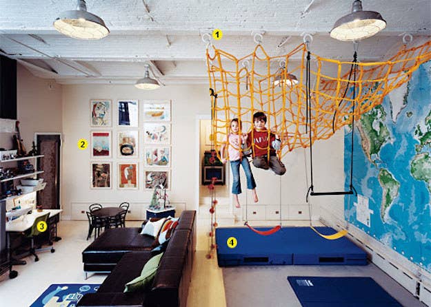 31 Ways To Make Your House A Kid S Paradise, Home Indoor Playground For Toddlers