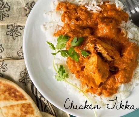 Buttery chicken tikka.