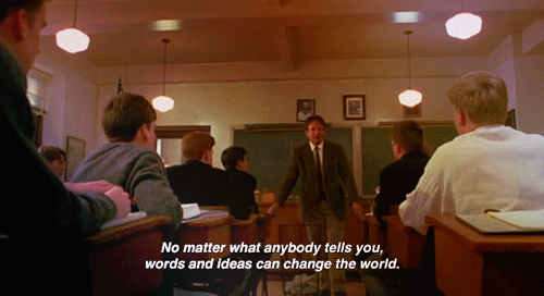 They teach values, like how not to be a jerk, and they reteach you what you forgot over the summer.