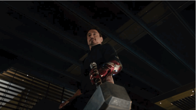 The Avengers Play With Thor's Hammer In New "Age Of Ultron" Clip