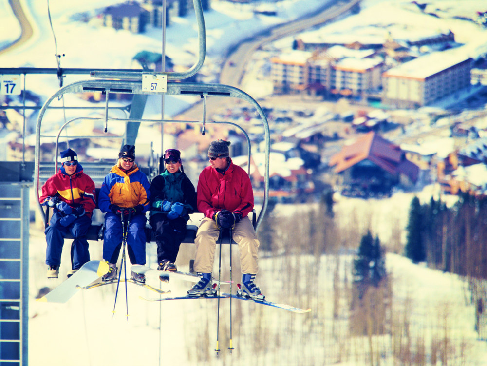 Дешевый горнолыжный. Multi Ski Lift.