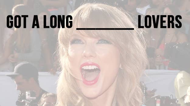 How Well Do You Know The Lyrics To Taylor Swifts Blank Space