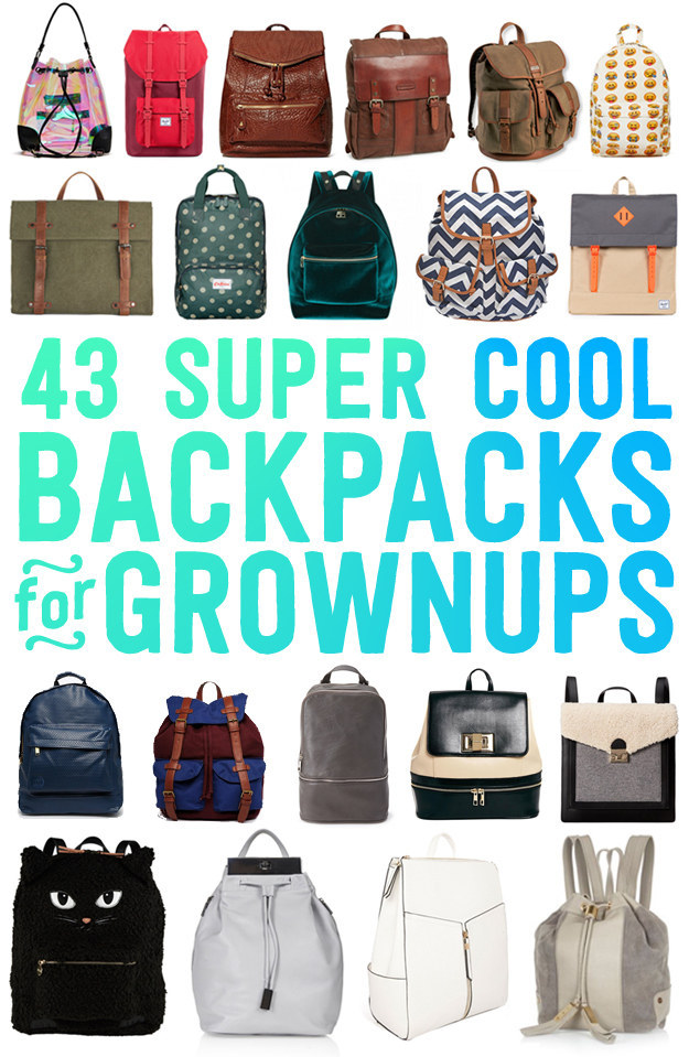 backpacks for grown ups