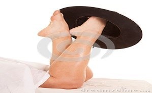 You wouldn't wear a hat on your foot.