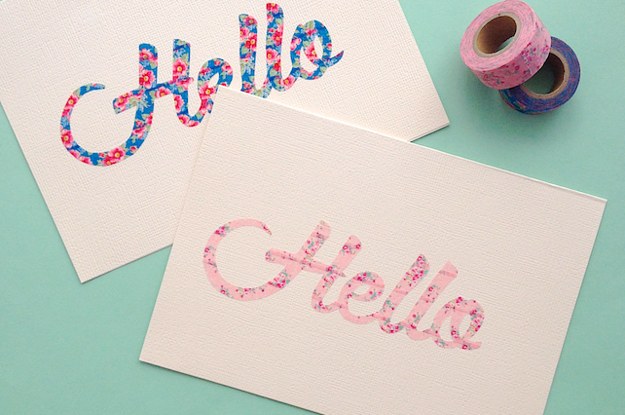 Fresh 15 Diy Letter Card Ideas