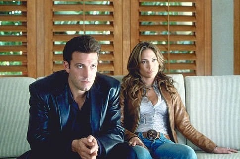 Ben Affleck and Jennifer Lopez in Gigli.