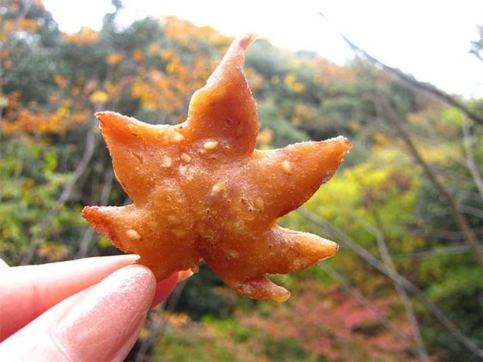 Fried Maple Leaves Are A Thing People Eat In Japan During The Fall