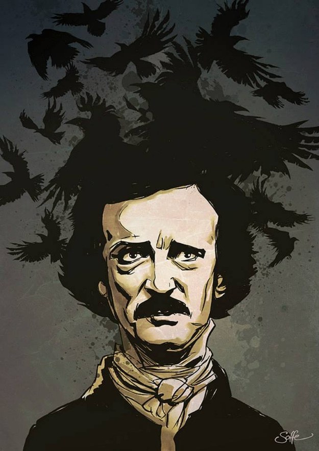 15 Ilustraciones tributo al romántico más oscuro: Edgar Allan Poe