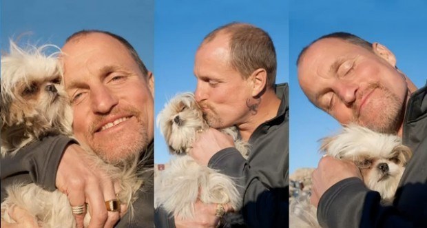 With Woody Harrelson.