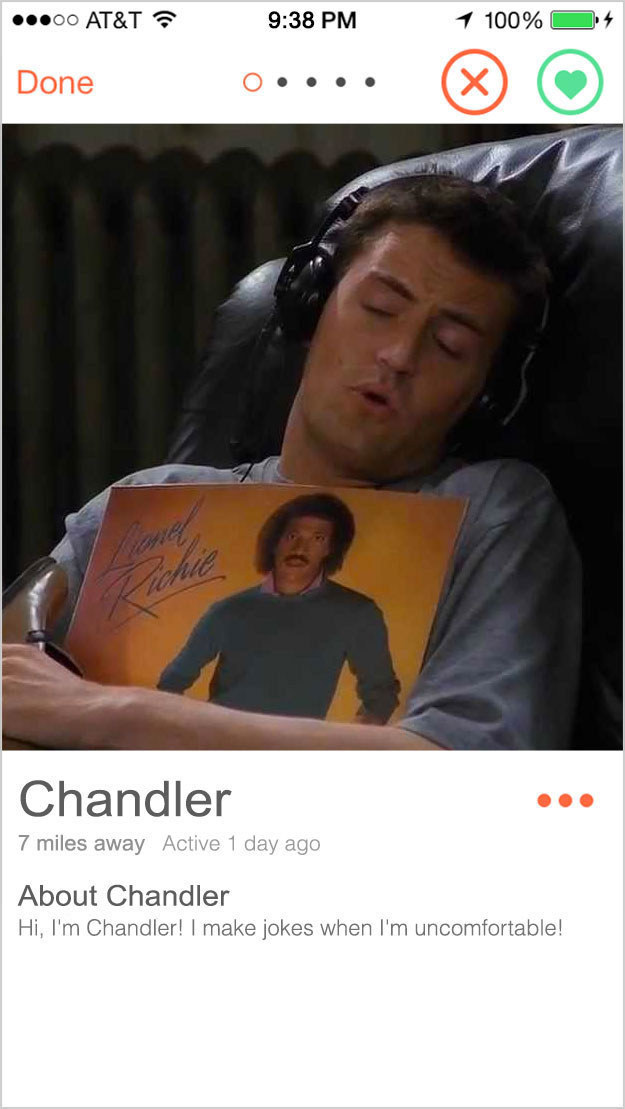 If "Friends" Had Tinder