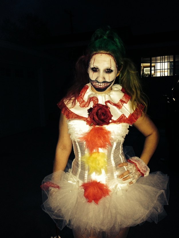 Everyone Dressed As Twisty The Clown From 