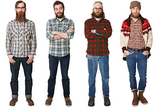 Upgrade your metrosexual look to an ax-wielding-lumber-chopping-sexual look.