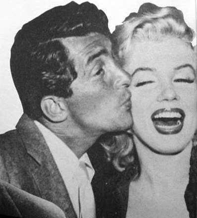 The article claims that Marilyn dated ”most of the Rat Pack” and focuses on Dean Martin. The first part, that she dated ”most of the Rat pack”, is untrue. She briefly dated Frank Sinatra, and in the late 1940s allegedly went on a single date with Peter Lawford. As for Dean Martin, he and Marilyn were good friends....and Marilyn was good friends with his wife Jeanne, who he married in 1949.