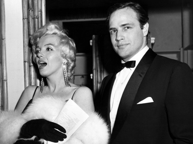 Image result for marilyn monroe and brando