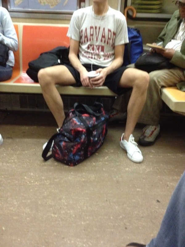 New York Subway Officials To Shame People Sitting With Their Legs Spread 