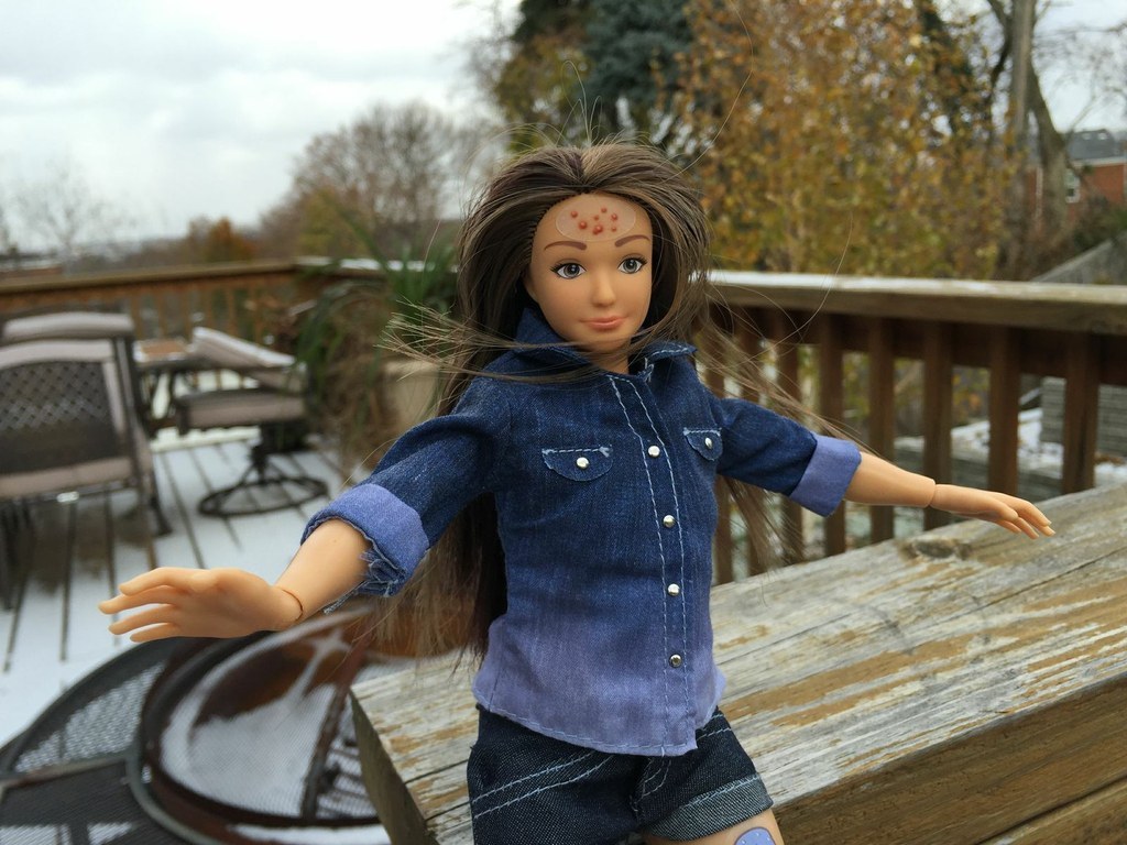 This Normal Barbie Comes With Cellulite Stretch Marks Acne And Tattoos