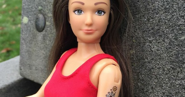This "Normal Barbie" Comes With Cellulite, Marks, Acne, Tattoos