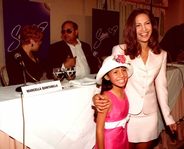 An estimated 22,000 actresses were screened for the role of Selena Quintanilla. Eventually, Jennifer Lopez was selected, with 9-year-old Becky Lee Meza playing her as a child.