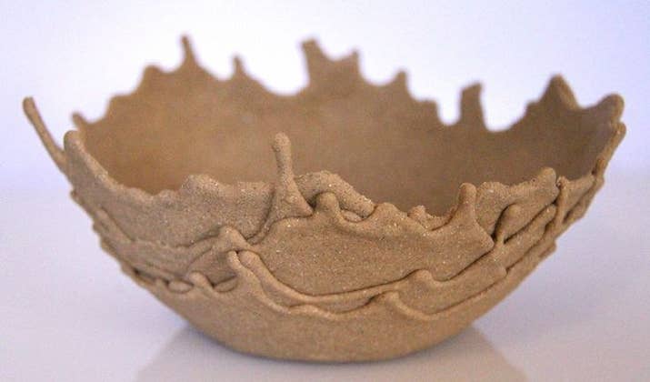 If you've got a sand box and some school glue, you've got a gift. Instructions HERE.