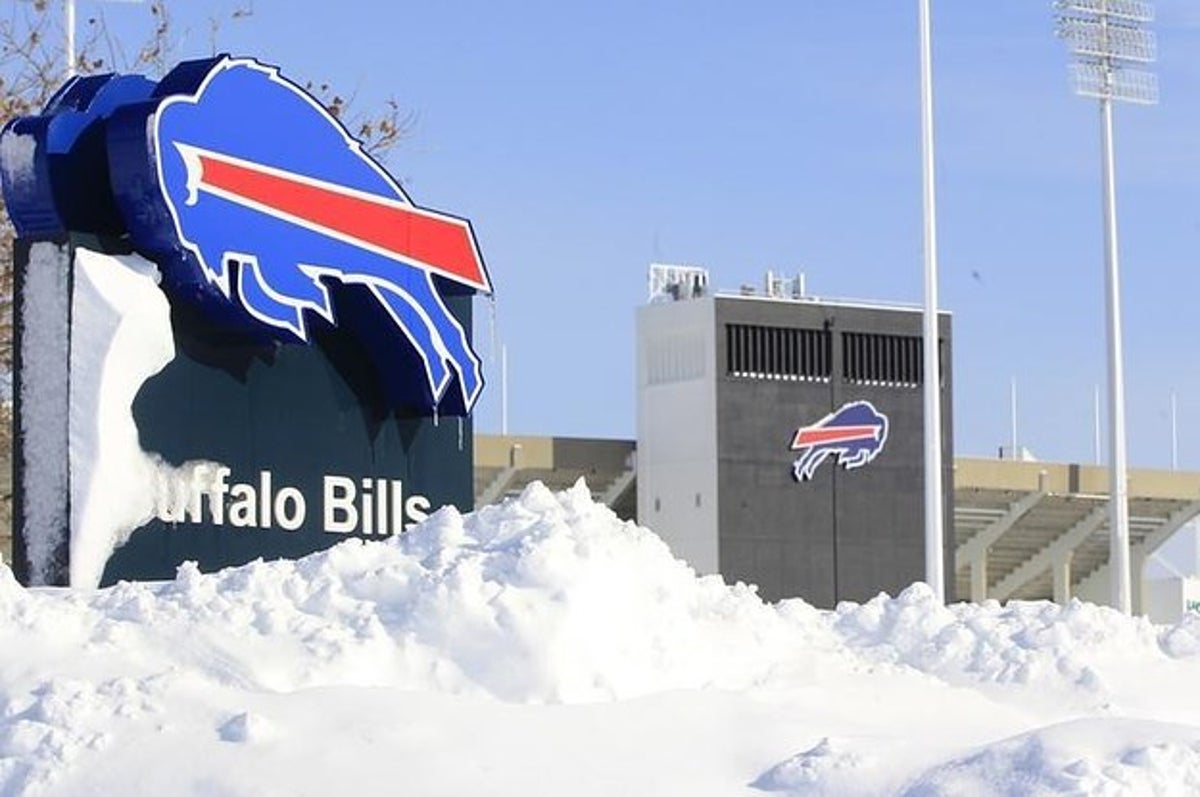 Buffalo Bills reveal stunning extent of snow at their stadium as
