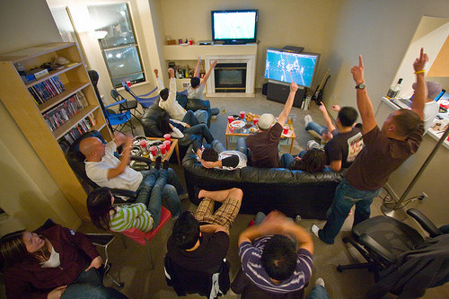 I guess it's ok if you don't watch football either. I may judge a little.