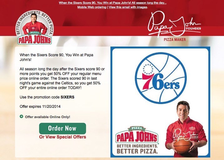 Winner, Winner, Pizza Dinner! - Your Papa John's