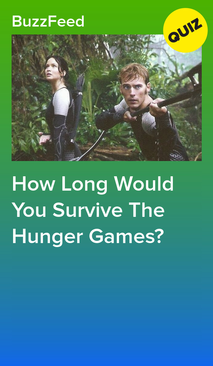 How Long Would You Survive The Hunger Games?