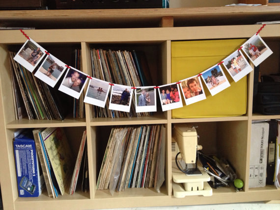 Banners don't have to be temporary! Pictures of your friends can be displayed year-round.