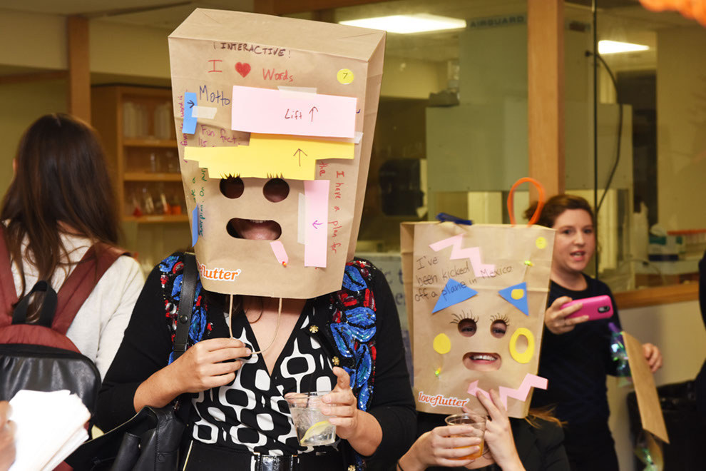 Singles take blind dating to new level — by wearing paper bags