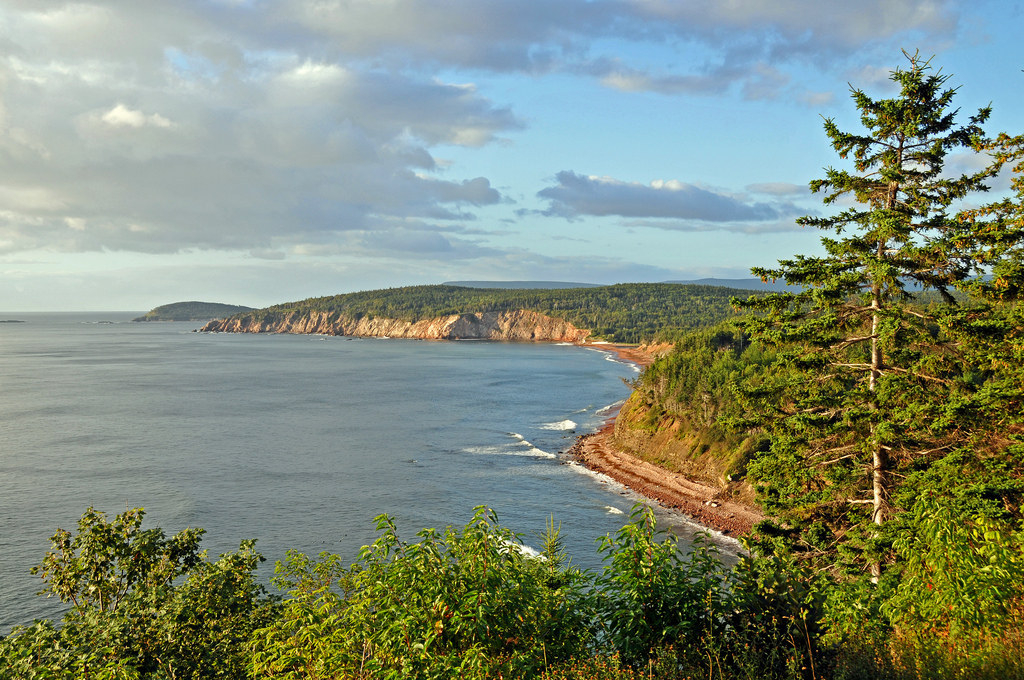 The Cabot Trail is one of the most famous scenic drives in Canada, snaking around Nova Scotia's Cape Breton Island.This picture was snapped at a point called Lakies Head. Make sure you pull over before you selfie – or risk your car becoming a scenic write-off.