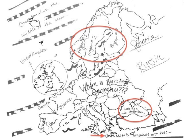 "Schwarzes Meer? Sieht wie Australien aus!"