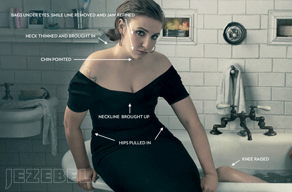 And immediately found herself on the defense after her un-retouched photos from the shoot were leaked.