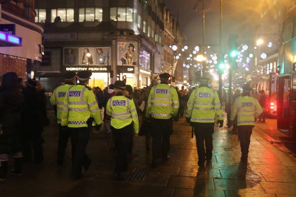 Ferguson Protest Brings Parts Of Central London To A Standstill