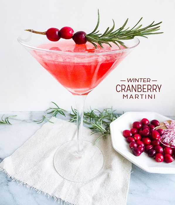 Winter Cranberry Martini