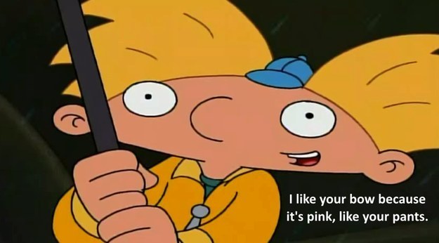 This is also the first day Helga and Arnold met.