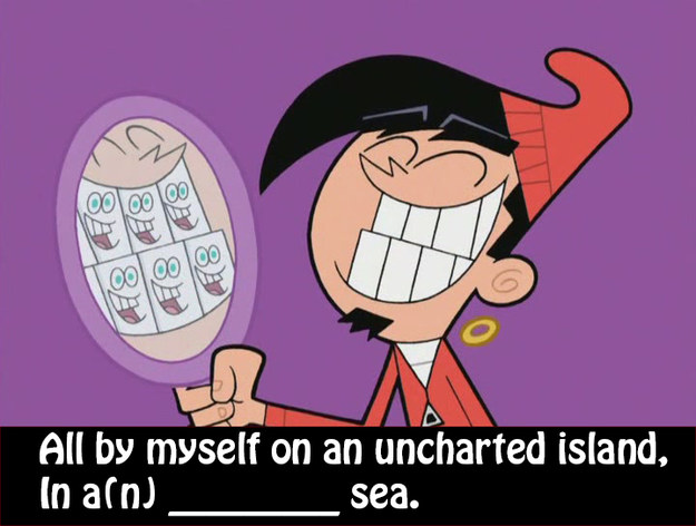 Fairly Oddparents My Shiny Teeth And Me Lyrics How Well Do You Know The Lyrics To "My Shiny Teeth And Me" From "The