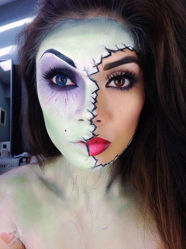 ...and some can't decide between beauty or zombie.